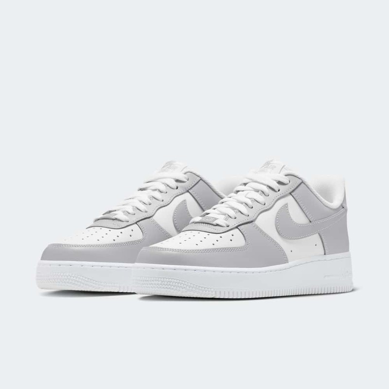 air force 1 grey white